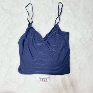 Navy Blue Spaghetti Strap Top